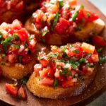 Real Tomato Basil Bruschetta