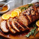 Juicy Honey Garlic Pork Tenderloin