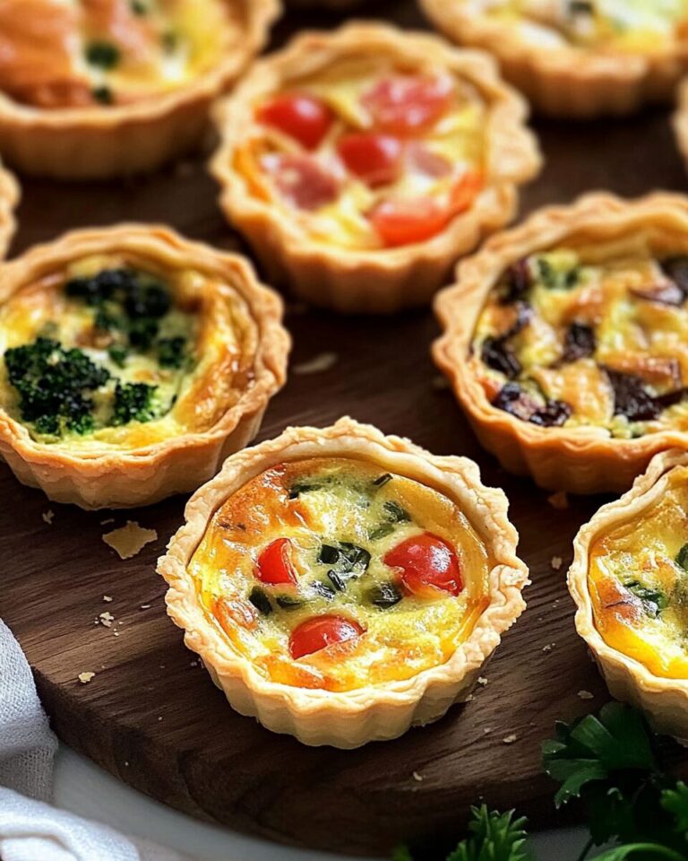 Mini Quiches 4 Ways