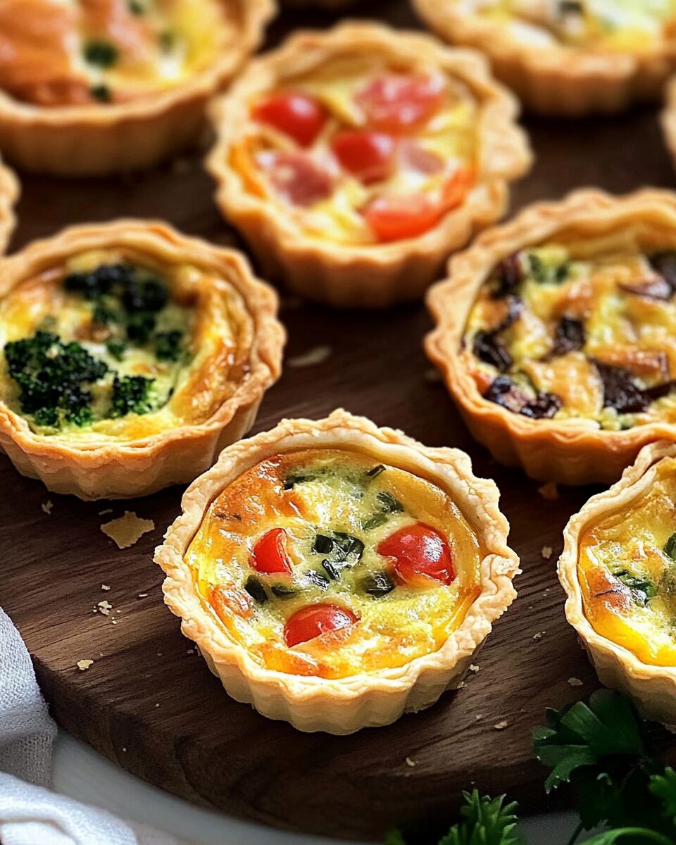 Mini Quiches 4 Ways