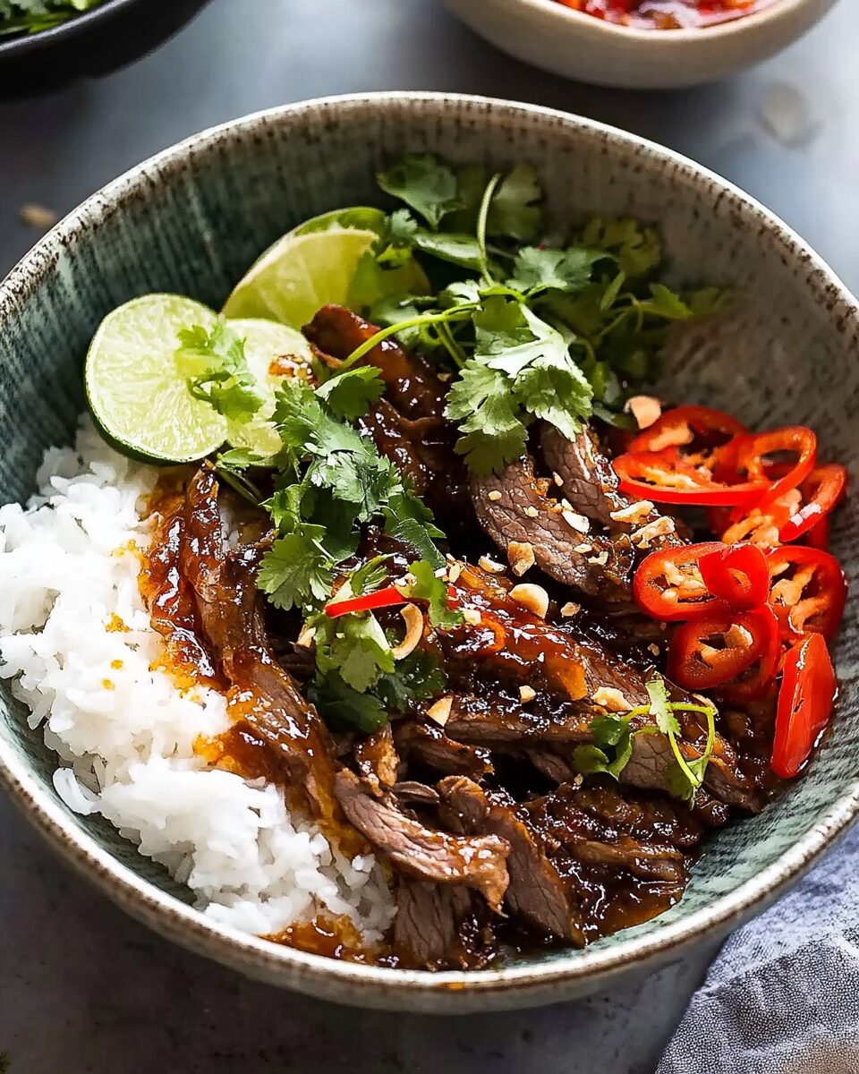 Caramelised Vietnamese Shredded Beef