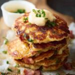 Cheese & Ham Pancakes