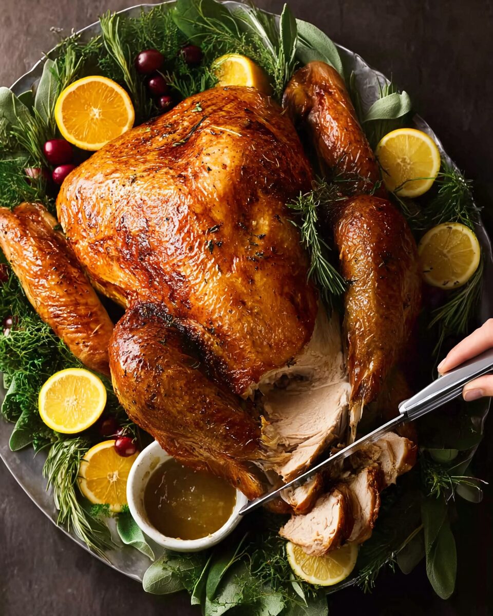 Genius Easy Juicy Roast Turkey with Dry Brine