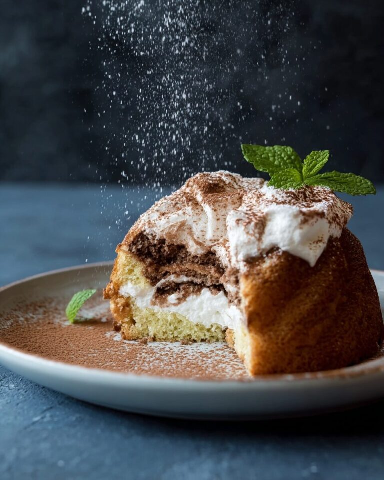 Classic Italian Zuccotto Cake