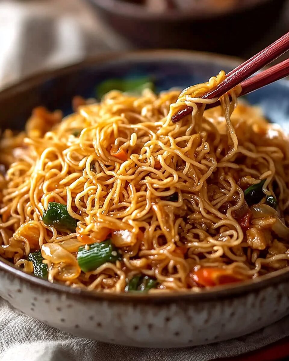 Crispy Noodles with Chicken
