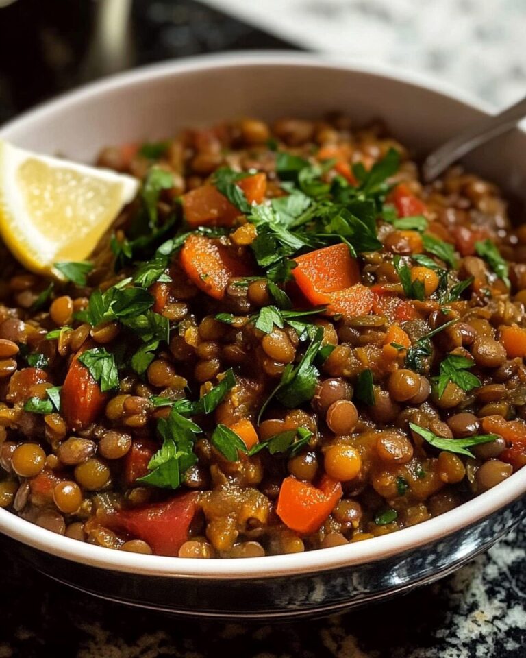 Lentil Ragout with French Puy Lentils