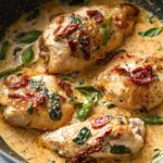 Chicken with Creamy Sun-Dried Tomato Sauce