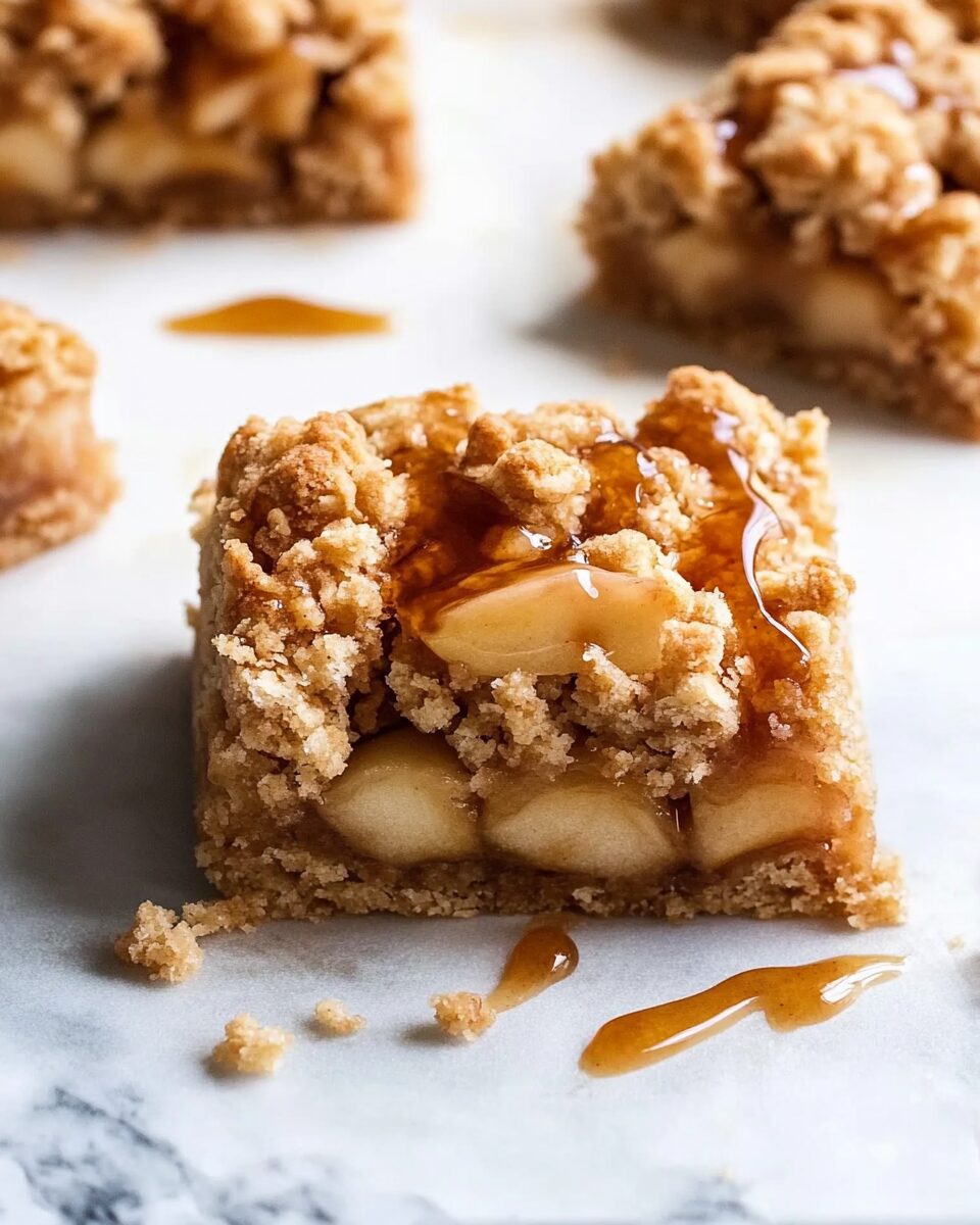 Apple Crumble Bars