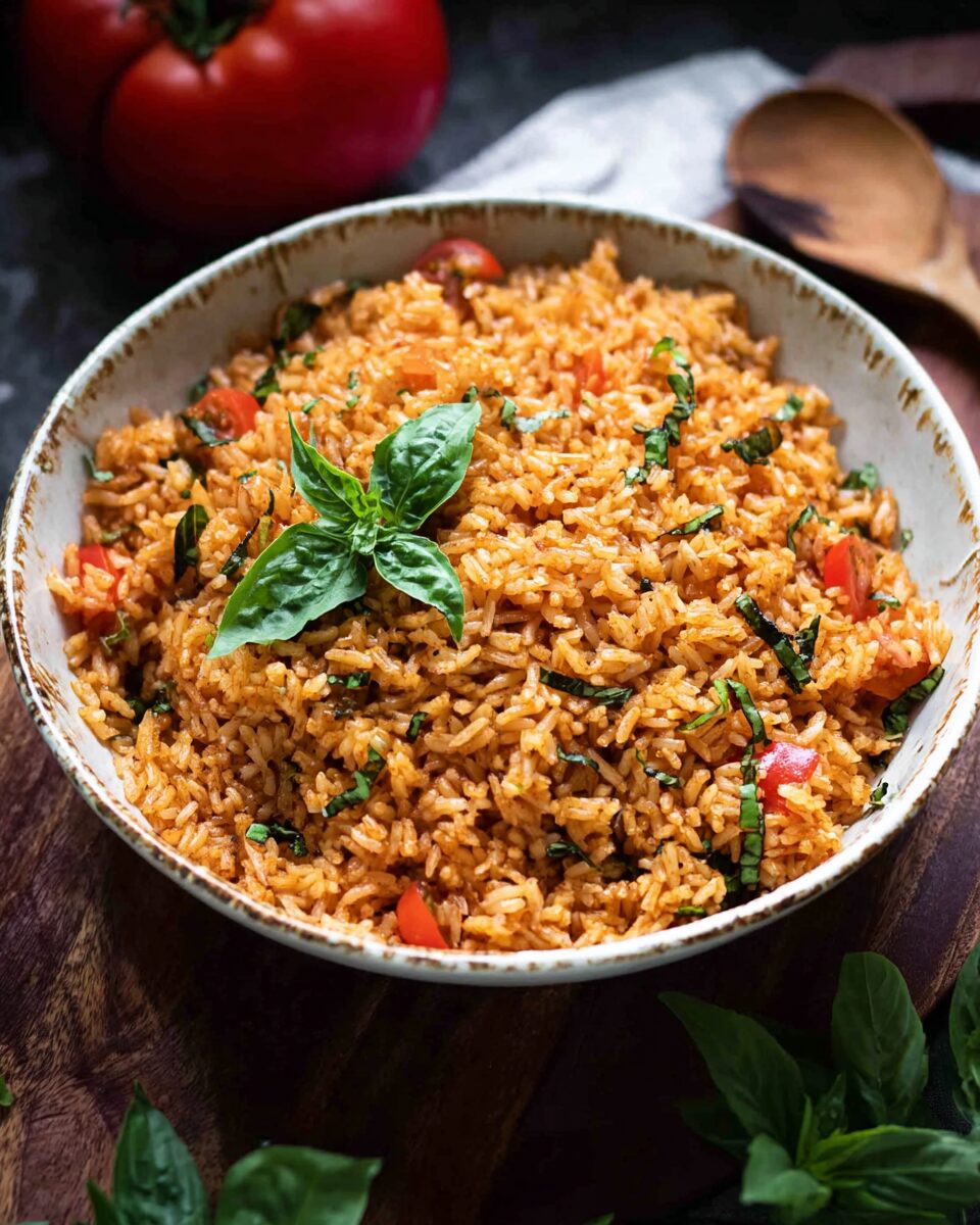 Tomato Basil Rice