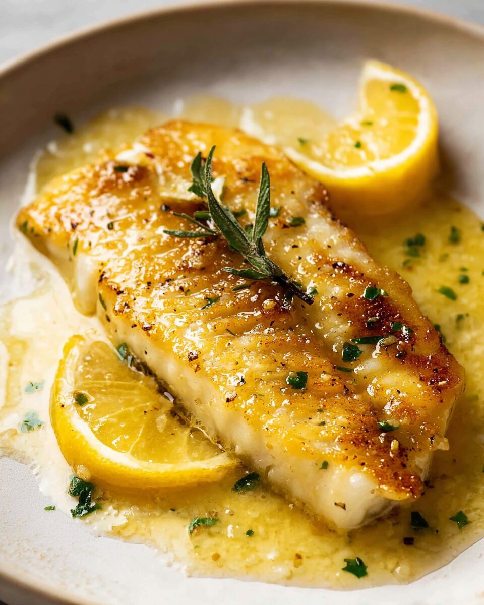 Lemon Butter Sauce Fish