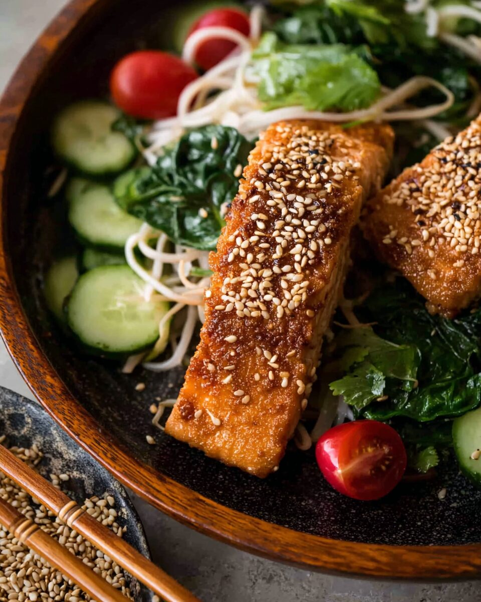 Sesame-Crusted Salmon