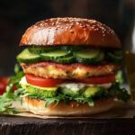 Avocado Chicken Burger