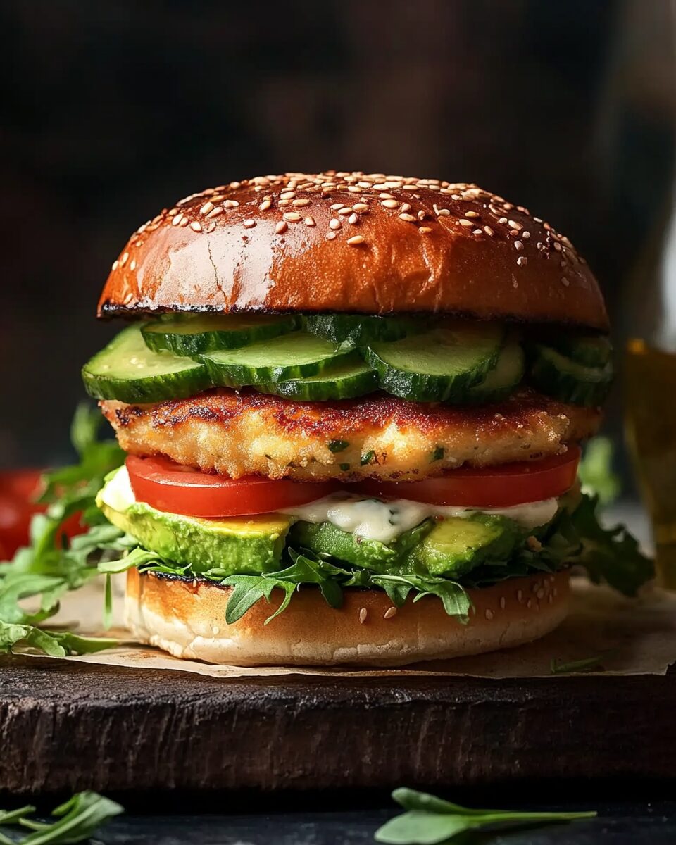 Avocado Chicken Burger