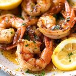 Grilled Shrimp with Lemon Garlic Butter