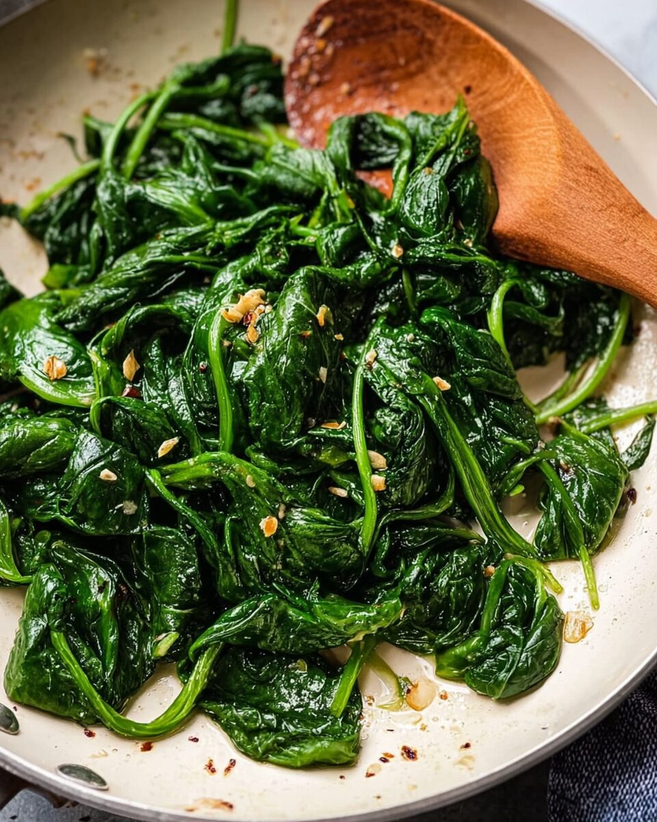 Garlic Sautéed Spinach
