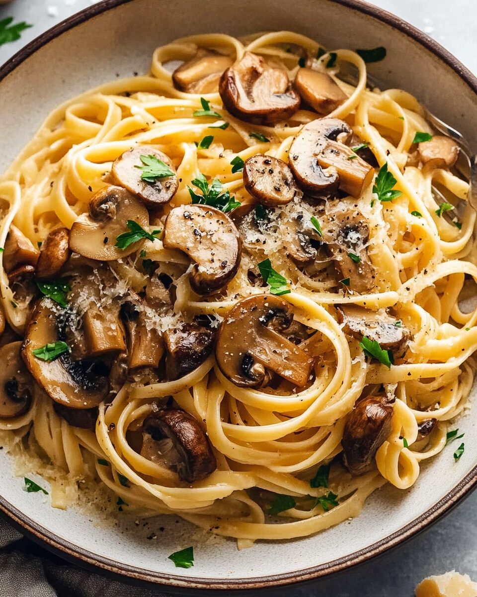 Mushroom Pasta