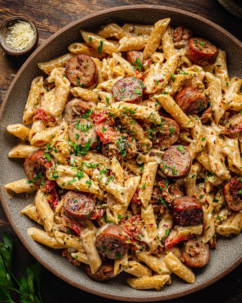 Cajun Sausage Pasta