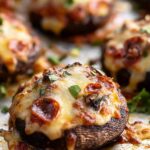 Pizza Stuffed Mushrooms