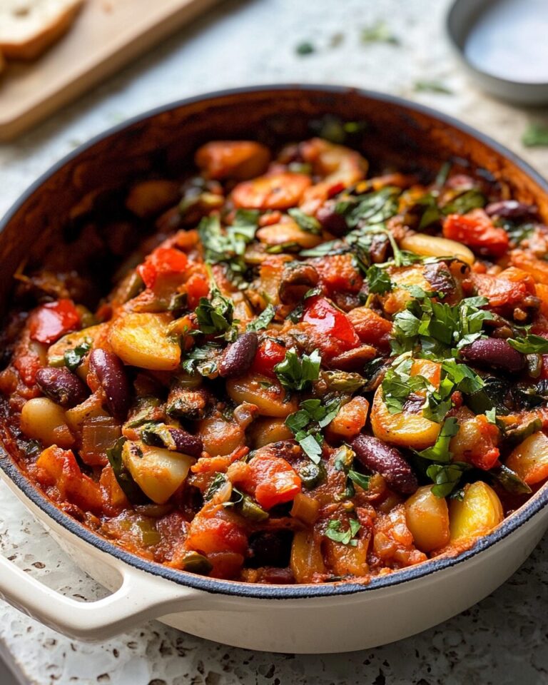 Baked Ratatouille with Beans