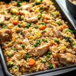 Magic Baked Chicken Fried Rice