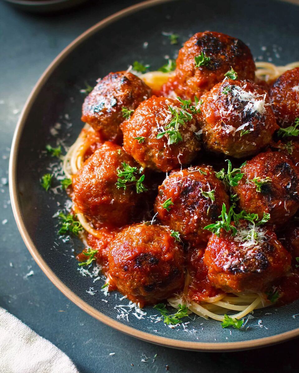 Classic Italian Meatballs Extra Soft and Juicy