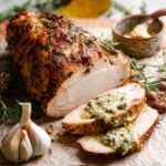 Garlic Herb Butter Roasted Turkey Breast