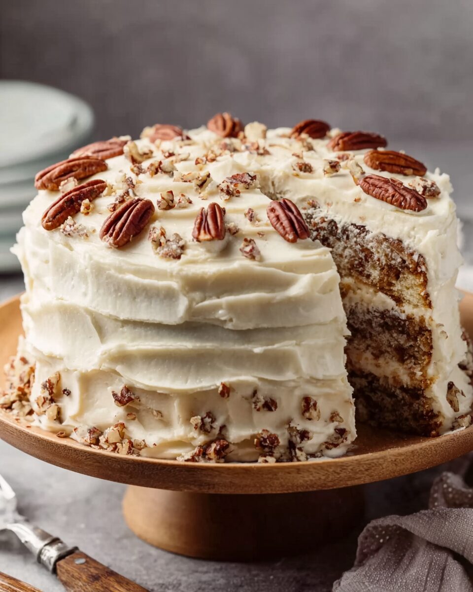 Butter Pecan Layer Cake