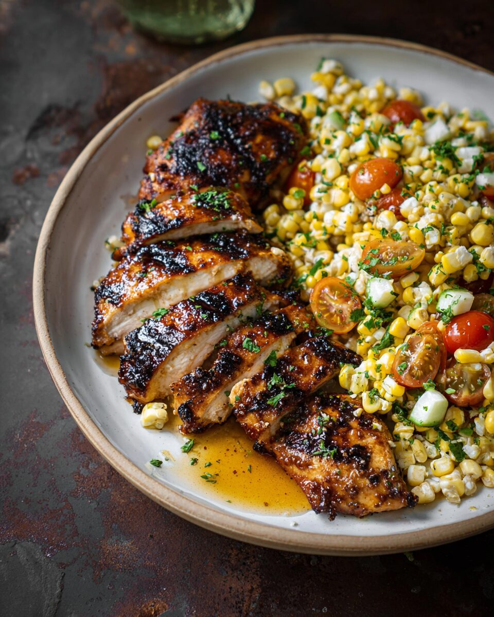 Grilled Hot Honey Chicken