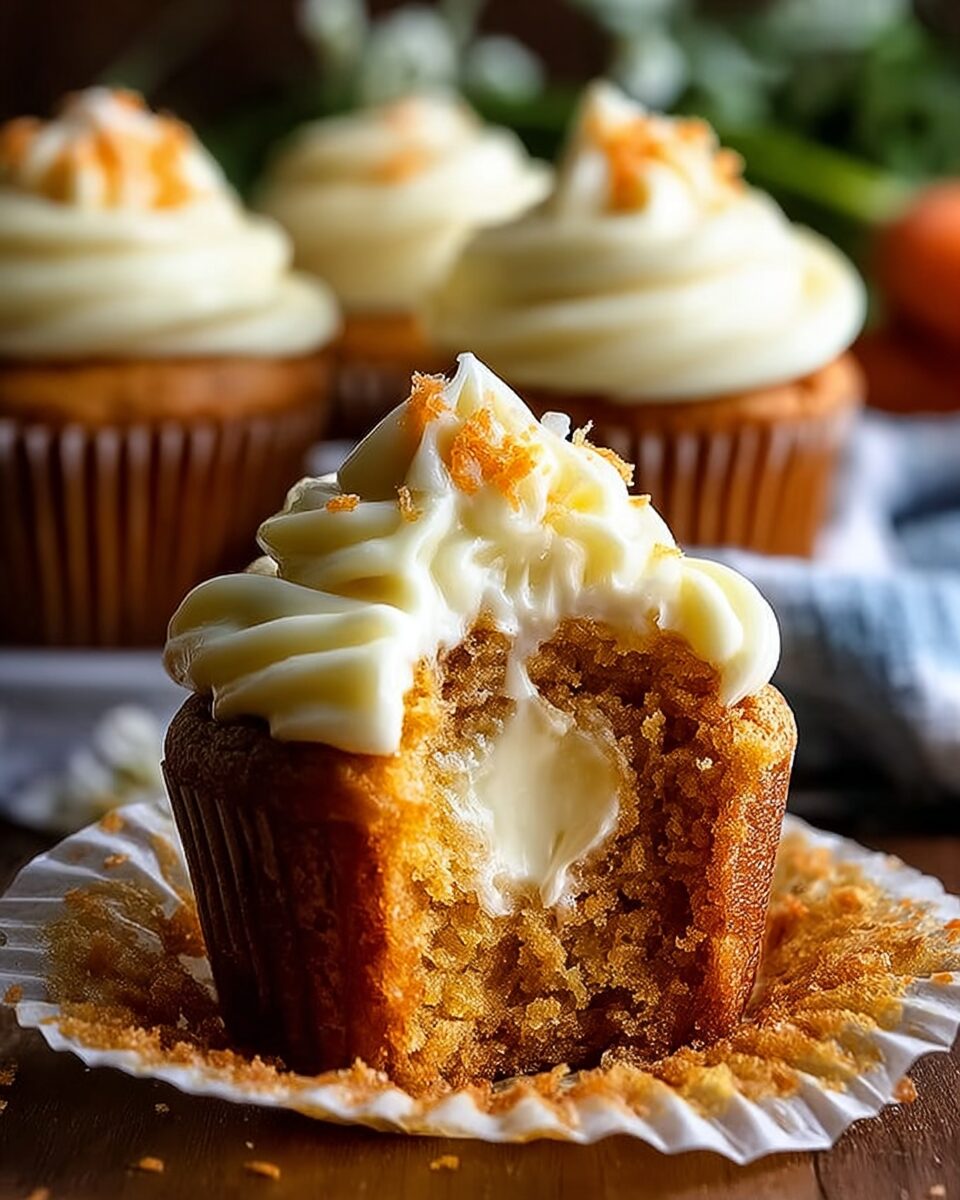Carrot Cream Cheese Cupcakes
