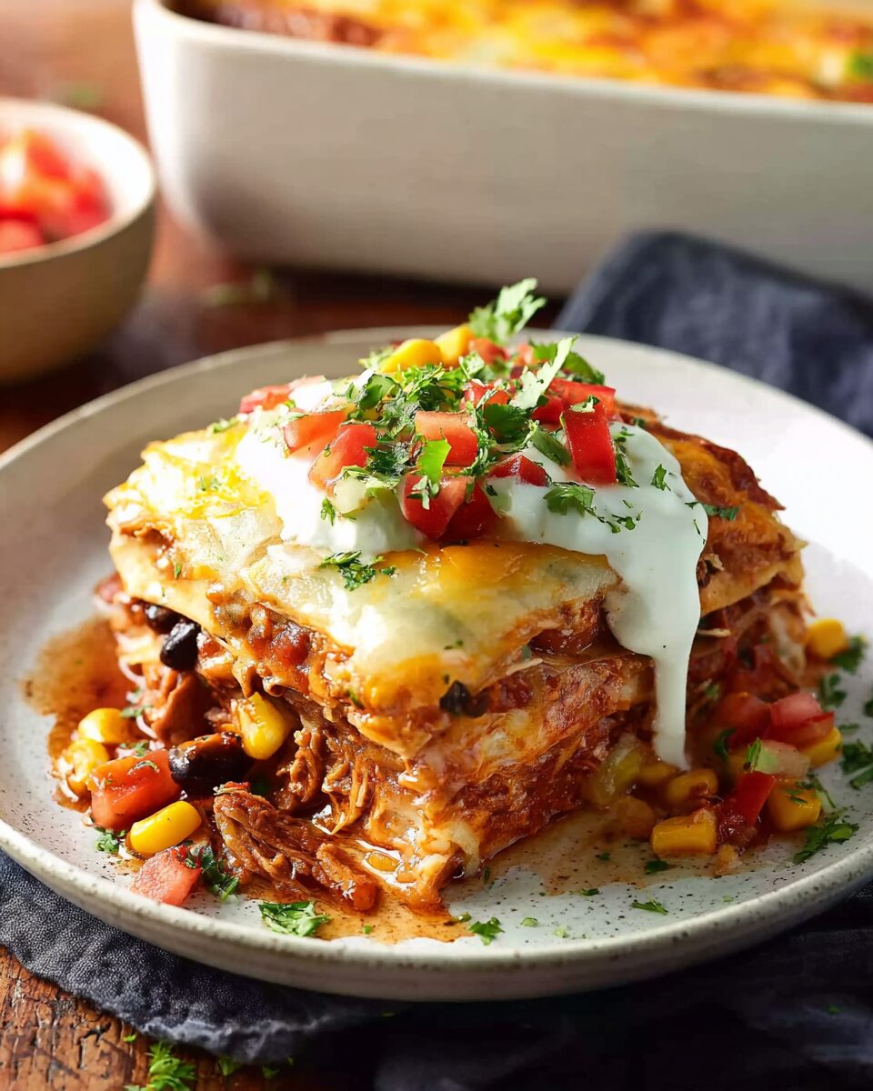 Mexican Enchilada Lasagna