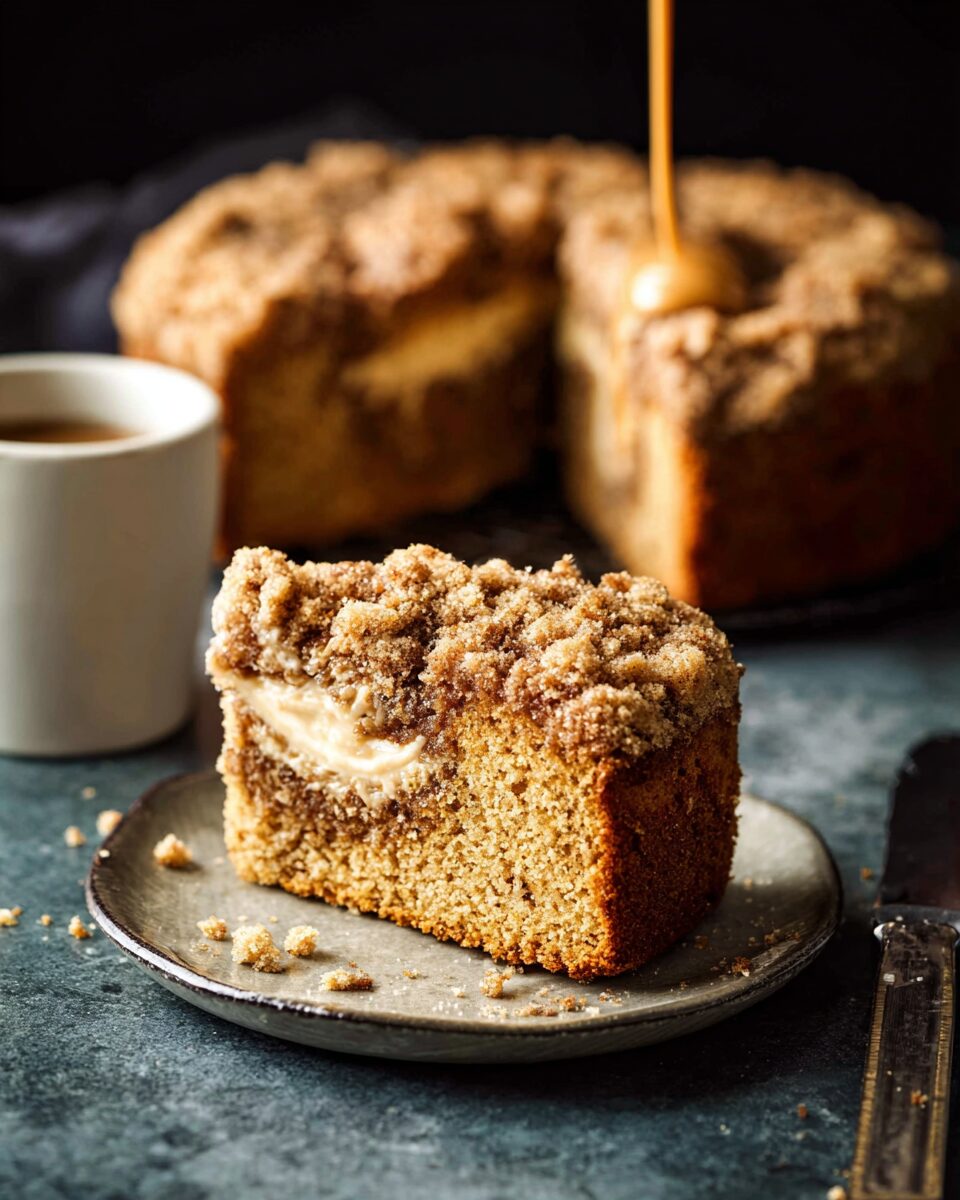 Cinnamon Streusel Coffee Cake