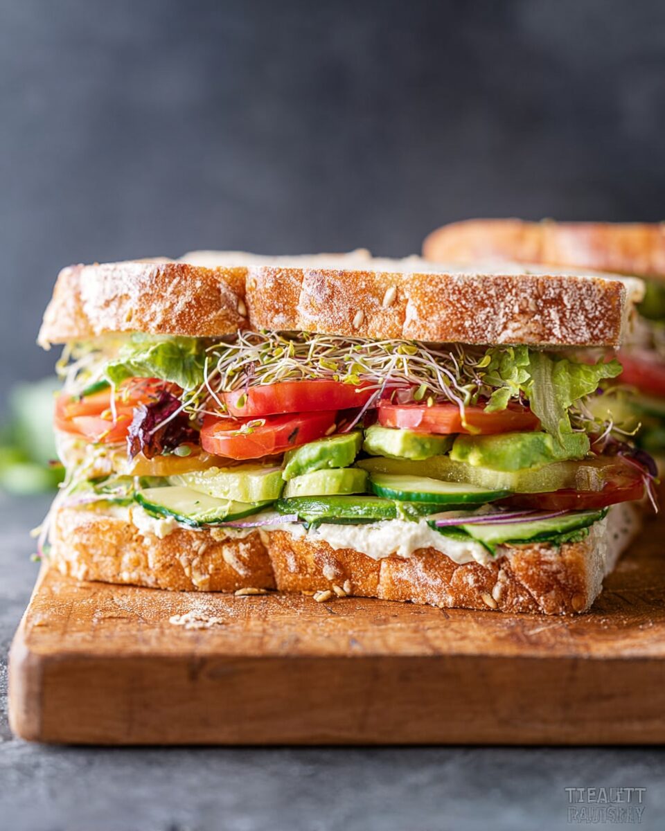 Ultimate Veggie Sandwich