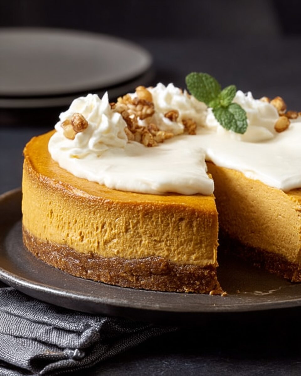 Pumpkin Cheesecake