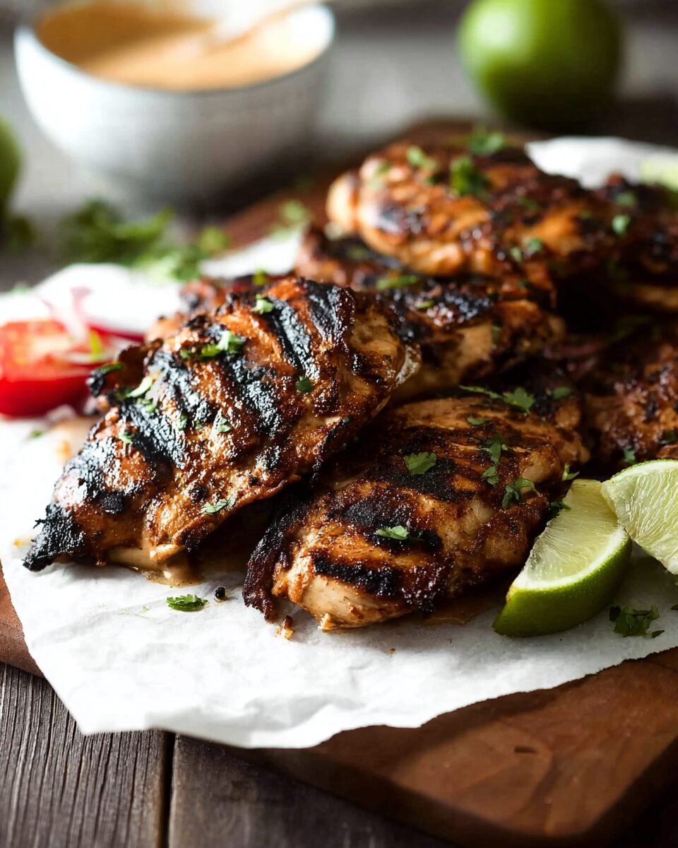 Coconut Marinated Grilled Chicken