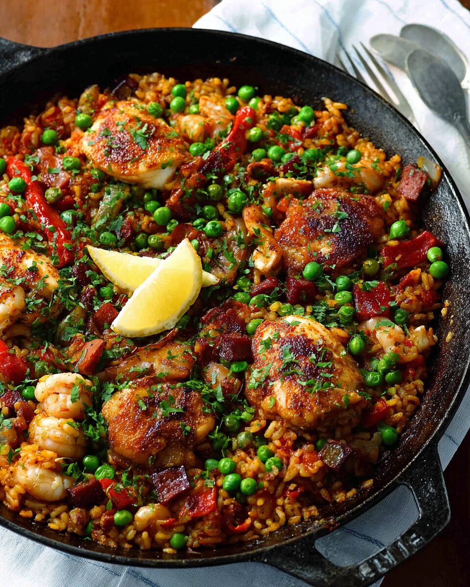 Midweek Chicken & Chorizo Paella