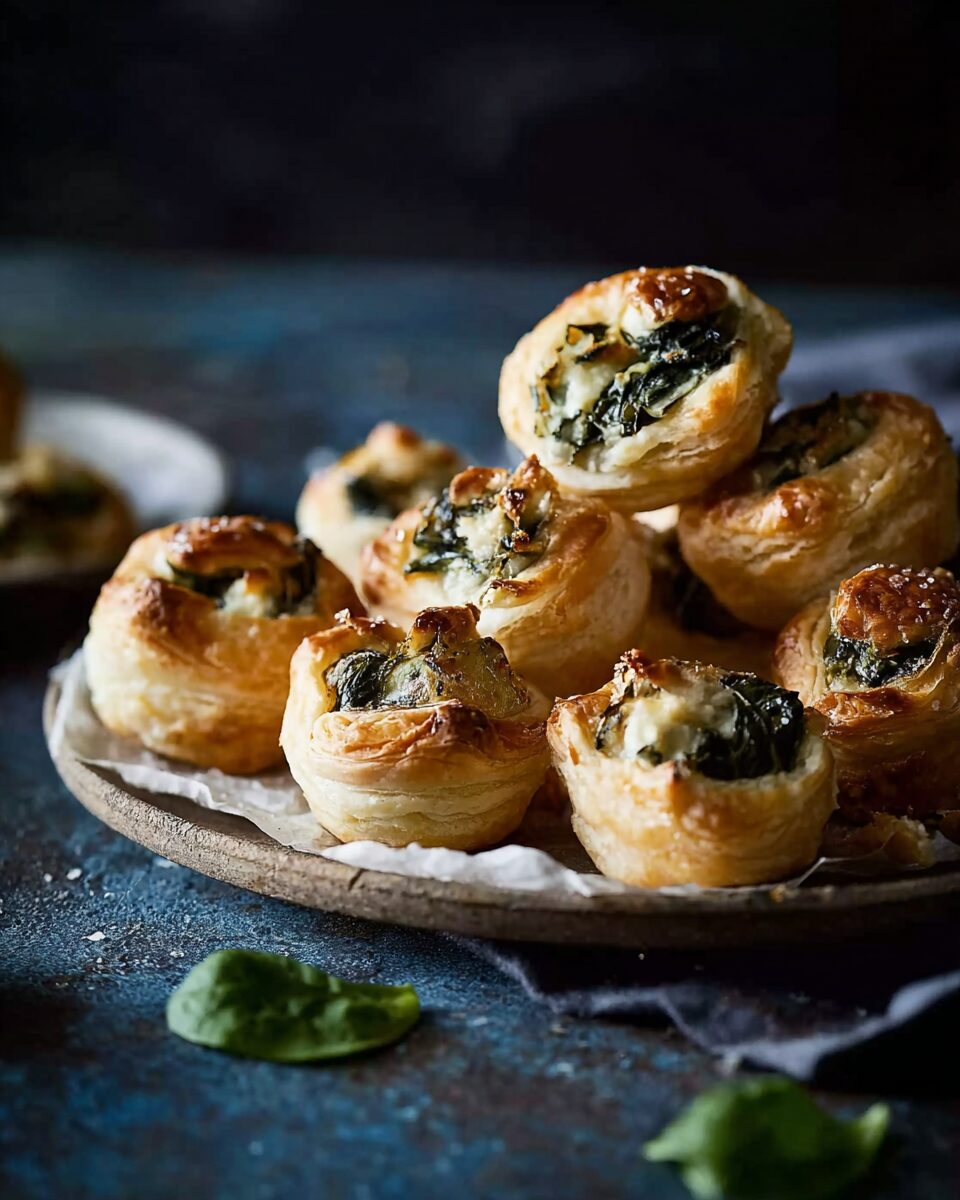 Spinach Ricotta Puffs