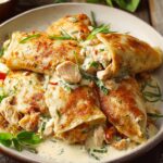 Creamy Chicken Crepini