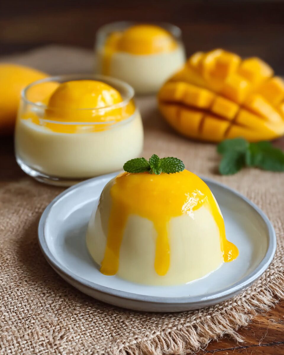 Creamy Mango Delight Pudding