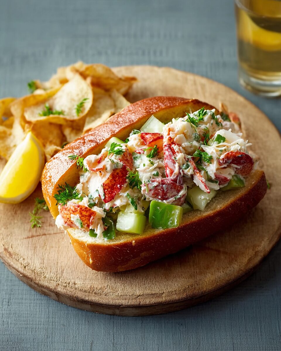 Decadent Lobster Rolls with Lemon-Butter Sauce
