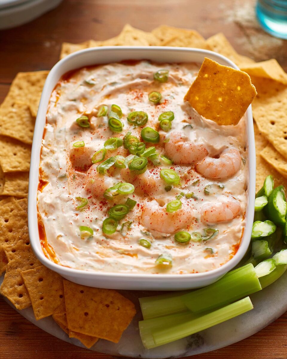 Hot Shrimp Cocktail Dip