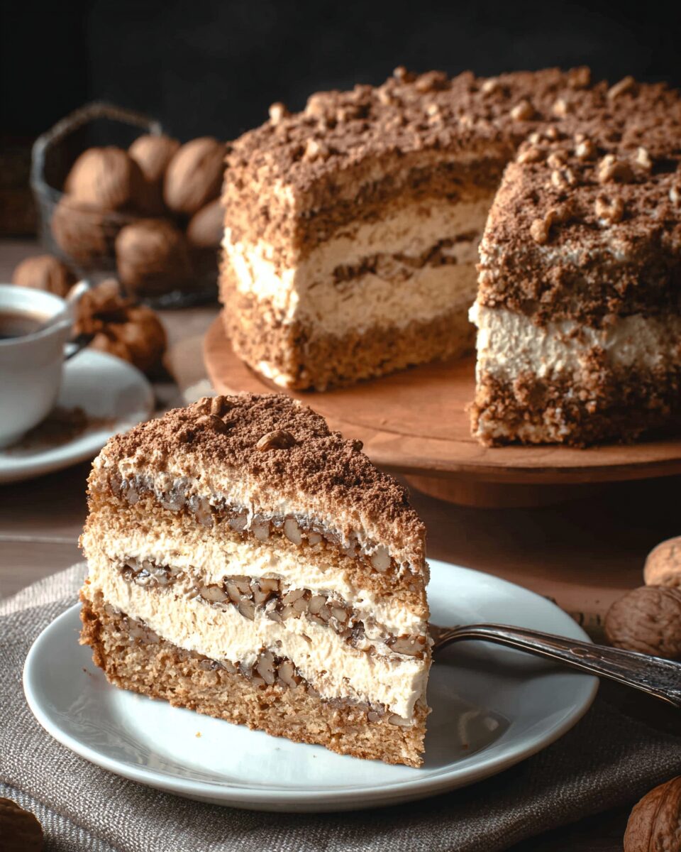 Polish Walnut Torte