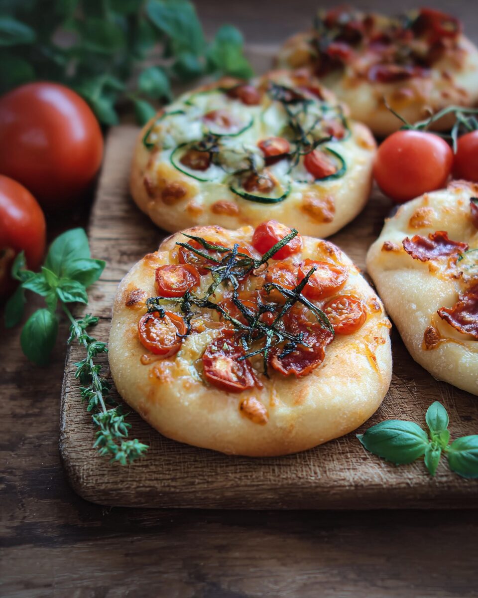 Savory Mini Pizzas