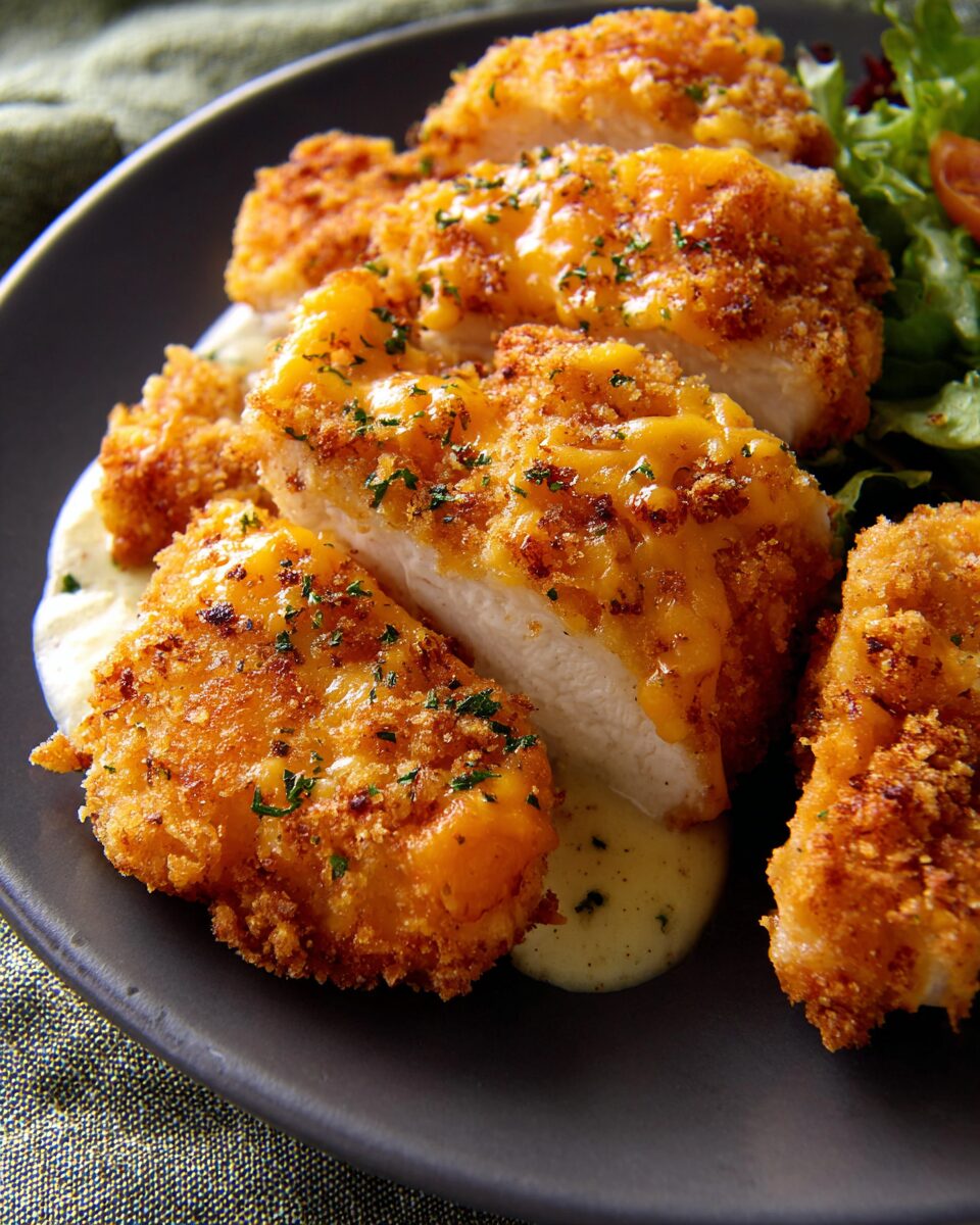 Crispy Cheddar Chicken
