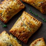 Leek, Mushroom, and Feta Hand Pies