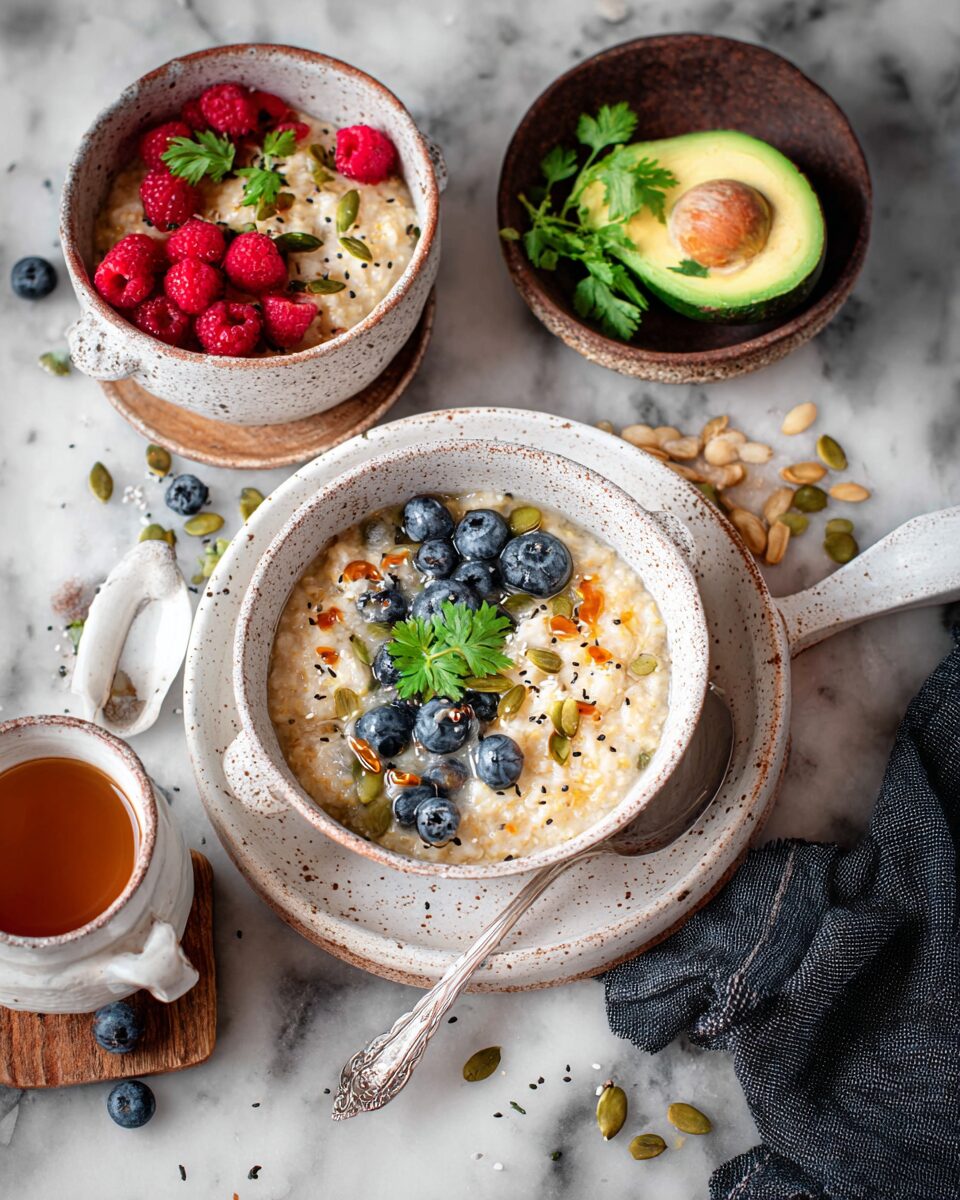 Butternut Squash & Ginger Oat Porridge