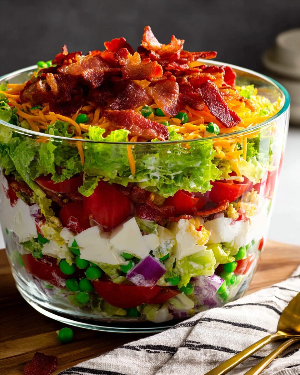 Classic Southern 7-Layer Salad