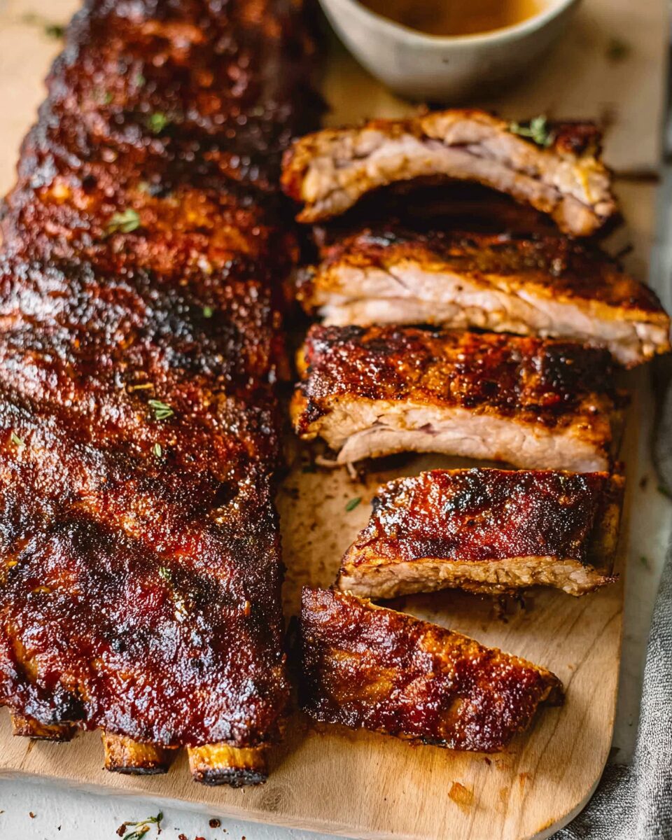 Sweet and Savory Grilled St. Louis Ribs