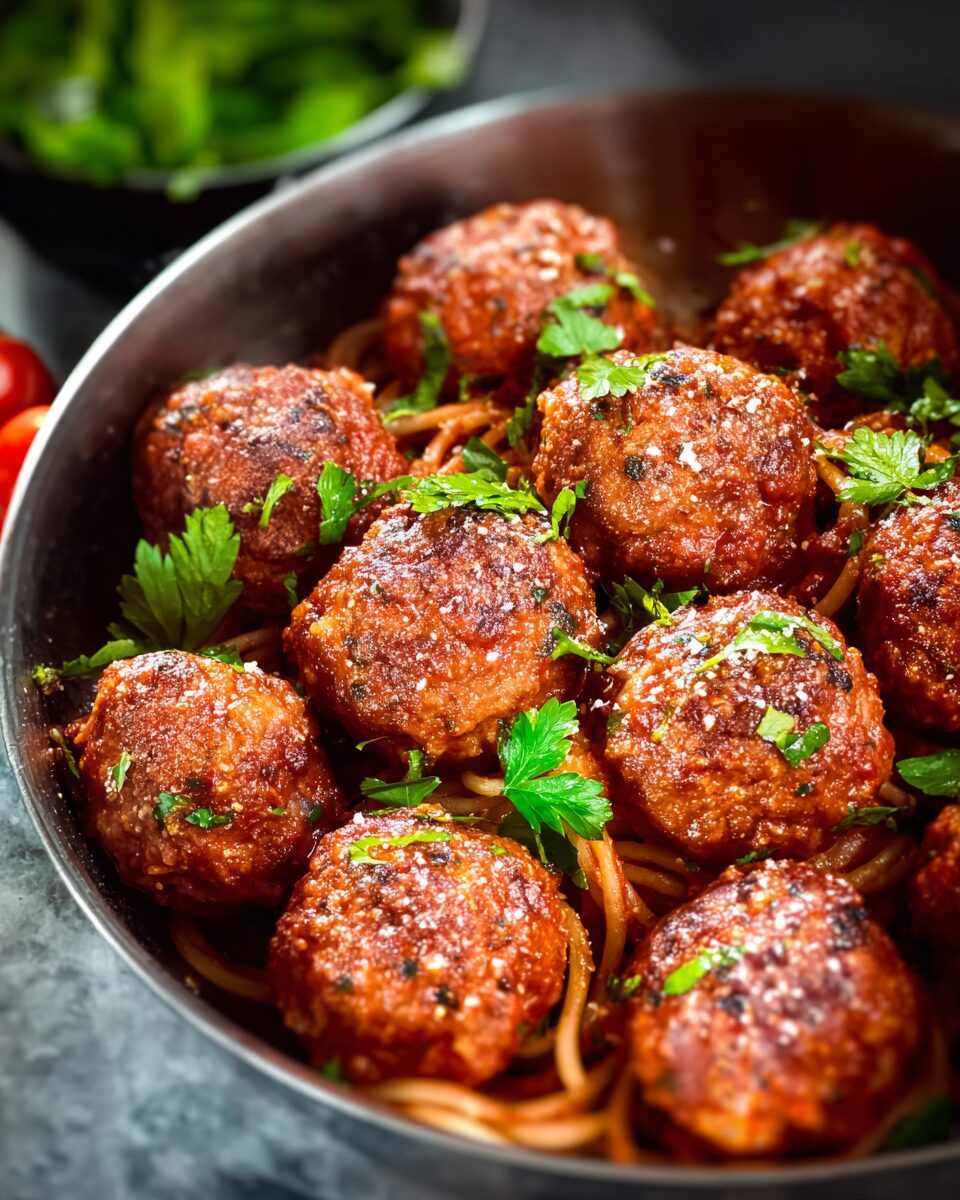 Classic Meatballs Made with Love