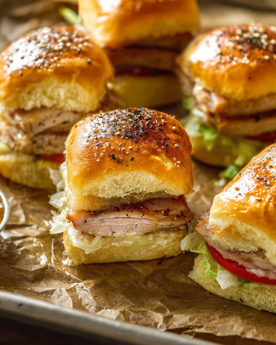 Juicy Turkey Sliders with Tangy Sauce