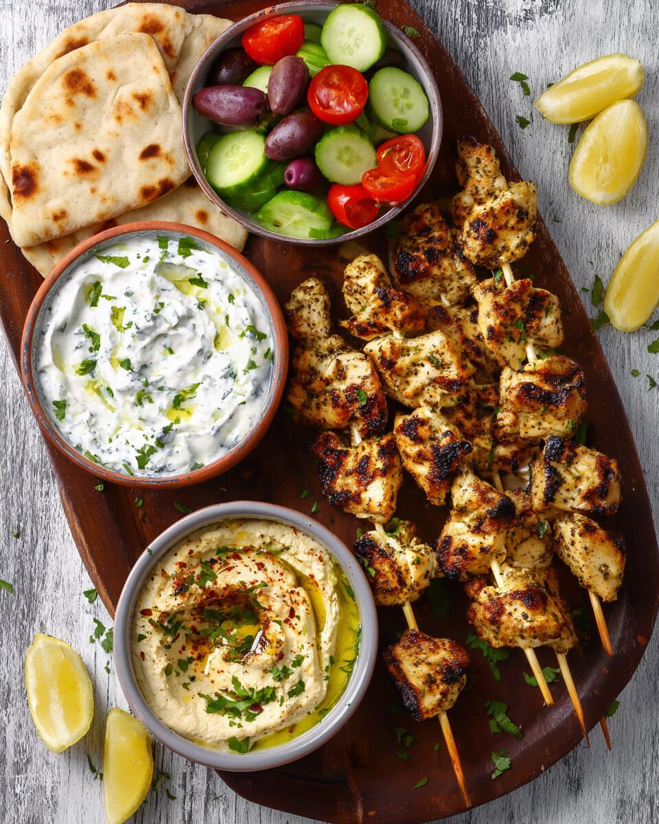 Greek Chicken Souvlaki